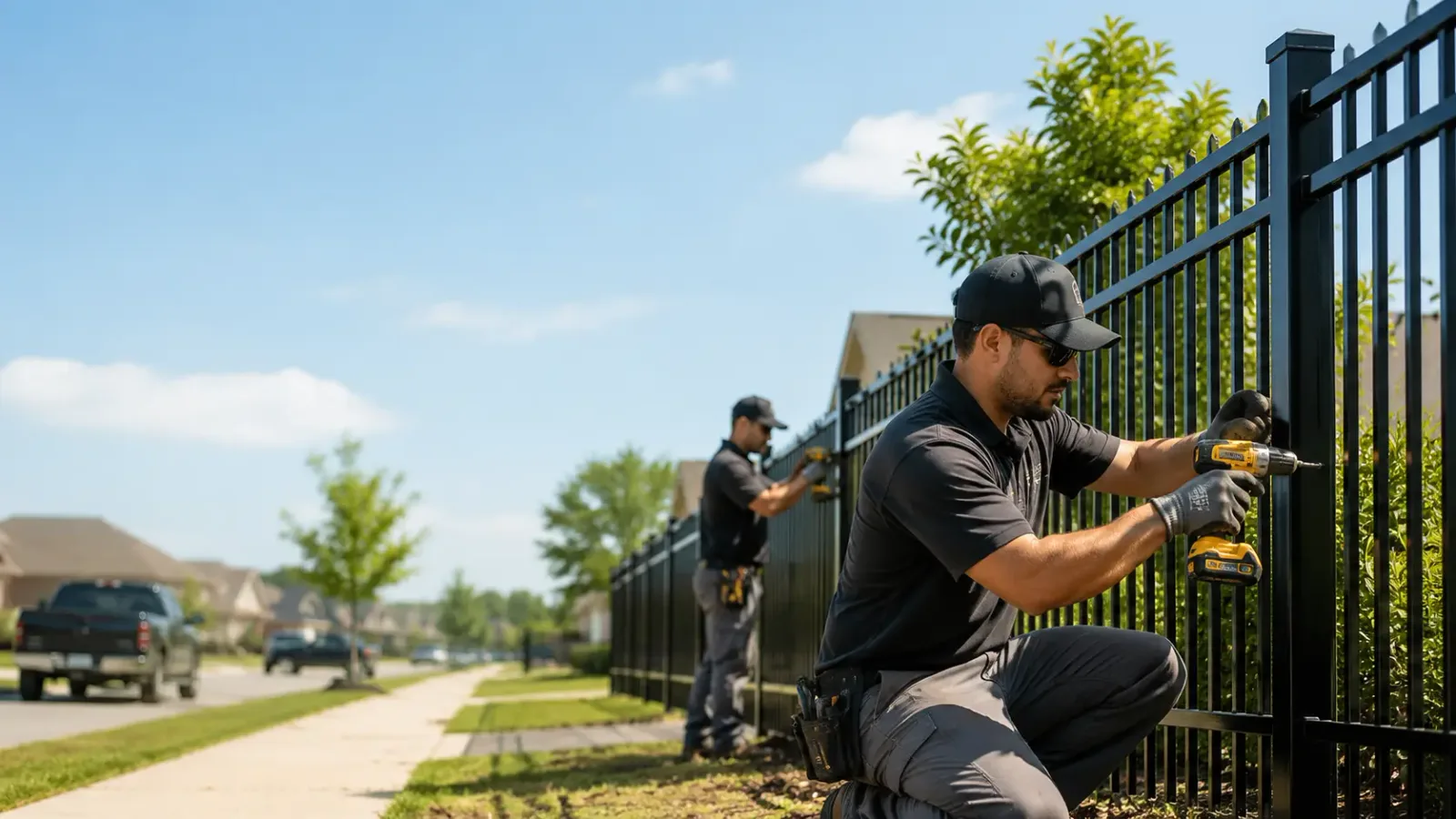 Metal Fence Installation in Lehi, UT